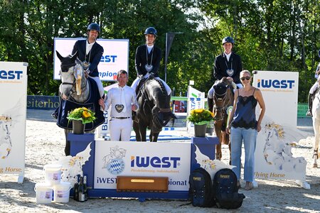 Am Samstag geht's in der Olympia-Reithalle um den Titel des iWEST Bayernchampions. | © Puschak/Presse